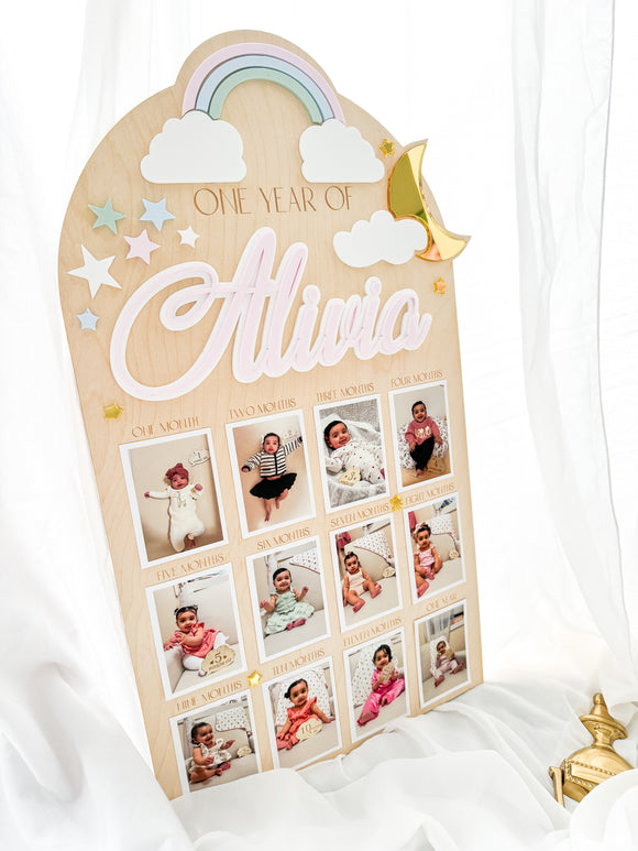 Baby Dream Land Photo Board