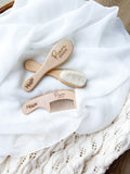 Baby Wooden Hair Comb Trio Set