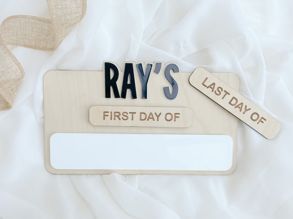 First Day of School Sign - Mini