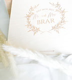 Wedding Keepsake Box