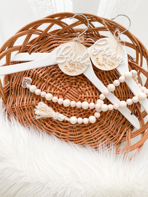 Personalized Bridal Hangers