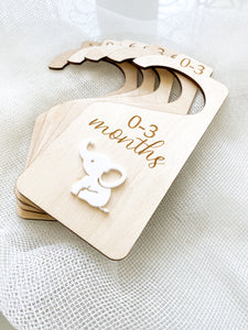 Baby Closet Dividers / Hangers Elephant Theme