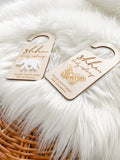 Baby Asleep Door Sign