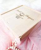 Baby Keepsake Memory Box - Lion or Floral Simple