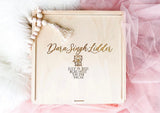 Baby Keepsake Memory Box - Lion or Floral Simple