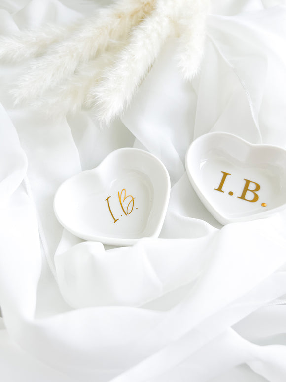 Mr and Mrs Ring Dishes
