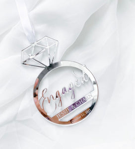 Christmas Engaged Ornament