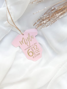 Christmas Baby's First Ornament
