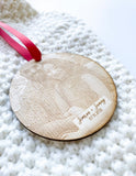 Christmas Engraved Photo Ornaments