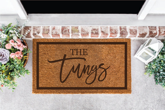 Custom Personalized Doormat