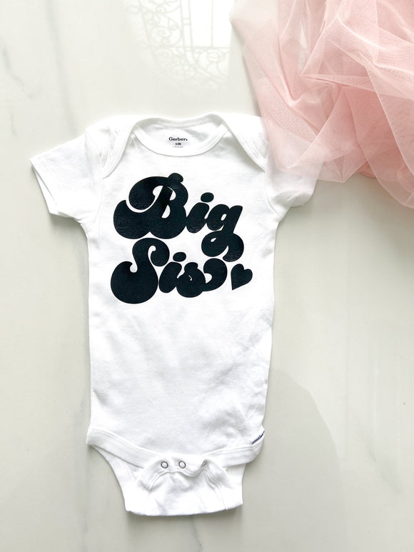Big Sis Baby Onesie