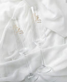 Engraved Champagne Flutes