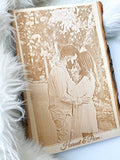 Live Edge Laser Engraved Plaque